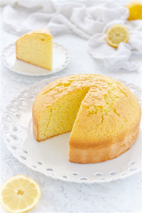 Torta Soffice Al Limone Dolce Gustoso E Profumato