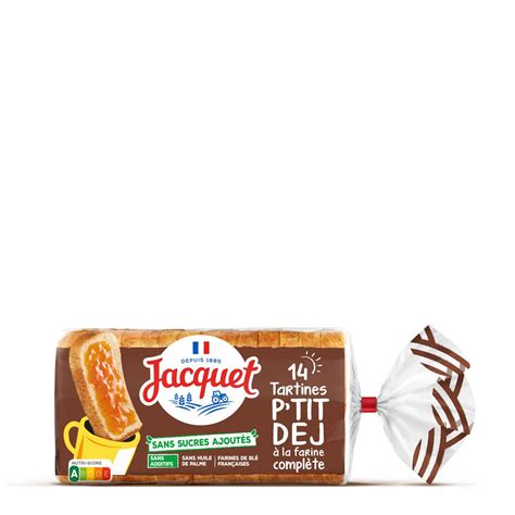 Pain De Mie Tartine Complet Jacquet Le Paquet De Tranches G