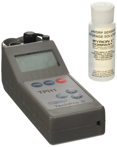 Myron L TPH1 TechPro II PH Conductivity Meter Amazon Ca Industrial