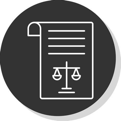 Legal Document Line Grey Icon 39331764 Vector Art At Vecteezy