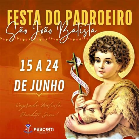 Programação religiosa do padroeiro de Itapororoca inicia nesta quinta