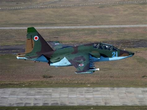 Russia Su 25 Frogfoot Is Their Equivalent To The US A 10 Warthog