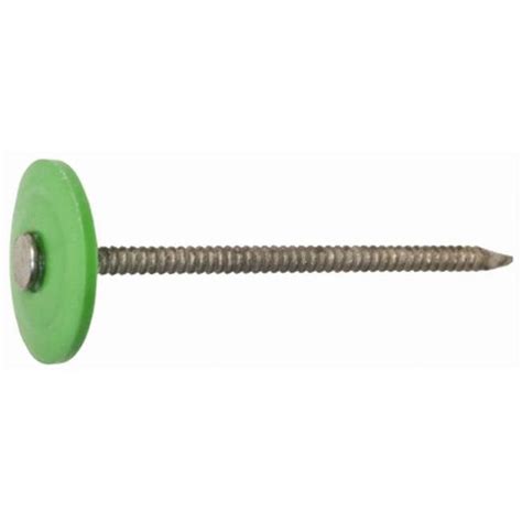 Hillman Fasteners 461441 1 25 In Galvanized Plastic Cap Roofing Nail