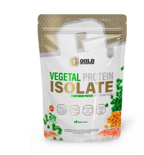 Prote Na Vegetal Isolada Gold Nutrition Vegan Protein Themusclestore