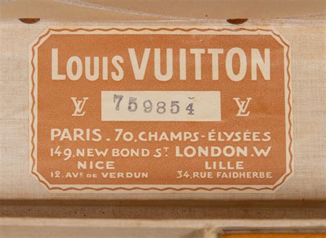 Vintage Louis Vuitton luggage in Somerset sale - Antique Collecting