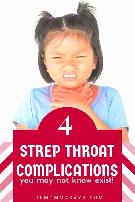 4 Severe Strep Throat Complications You Need to Know About - Dr Momma Says