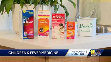 The Woman's Doctor: Treating children's fever with medicine