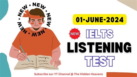 IELTS Listening Practice Test With Answers 2024 01 June Subscribe