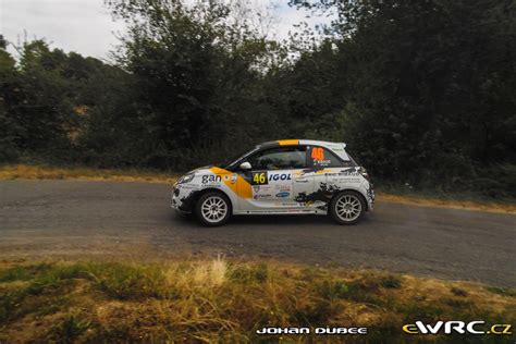 Ribaud Quentin Balme Beno T Opel Adam Cup Rallye Aveyron Rouergue