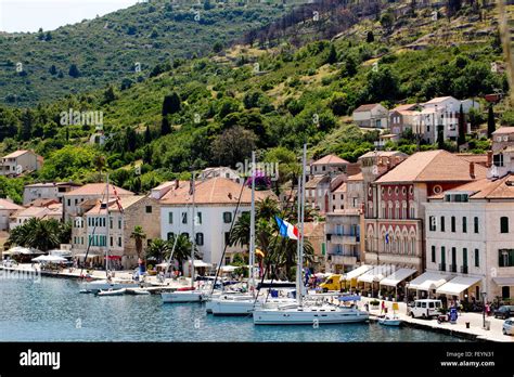 The town of Vis, Vis, Croatia Stock Photo: 95266277 - Alamy