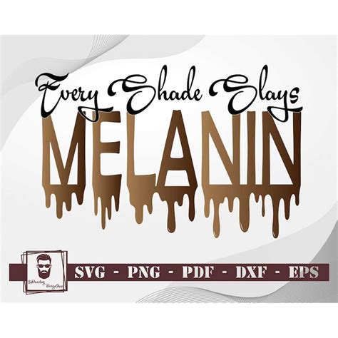 Melanin Svg Dripping Melanin Svg Black Magic Svg Black Wo Inspire