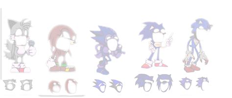 Characters from Vs. Sonic.EXE 2.0, the Friday Nigh by Abbysek on DeviantArt