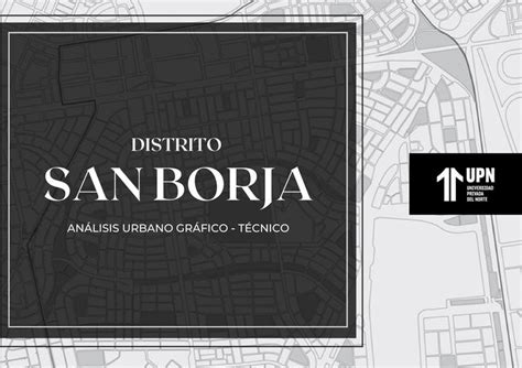 An Lisis Urbano De San Borja Parte In San Borja San Isidro