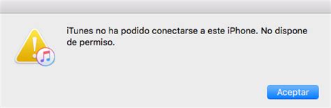 Itunes No Ha Podido Conectarse A Este Iphone