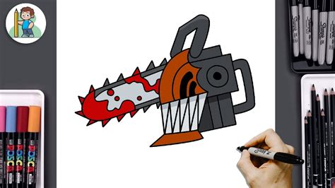 How To Draw A Chainsaw Man Step By Step Guide Youtube