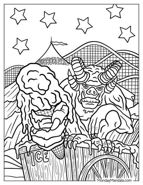 20 Goosebumps Coloring Pages Free Pdf Printables