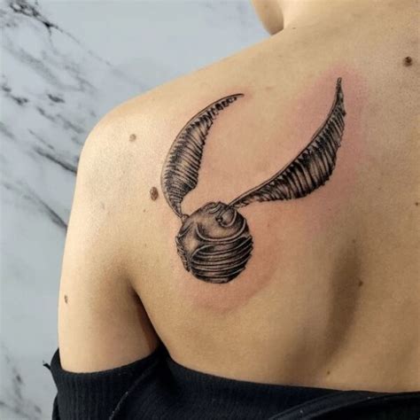 Best 70 Golden Snitch Tattoo Designs And Ideas January 2025