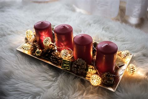 Selbstgemachte Adventskr Nze Ideen F R Diy Adventskr Nze