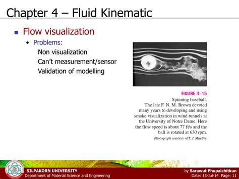 PPT Chapter 4 Fluid Kinematic PowerPoint Presentation Free