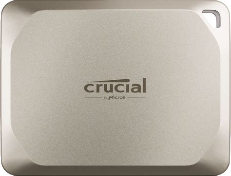 Crucial X9 Pro For Mac 2TB External USB C SSD Starlight