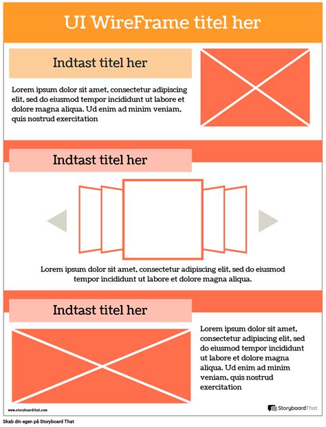 Corporate UI WireFrame Skabelon 3 Storyboard By Da Examples