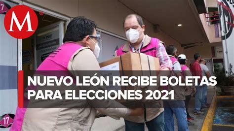 Ine Recibe Boletas Electorales En Nuevo León Youtube