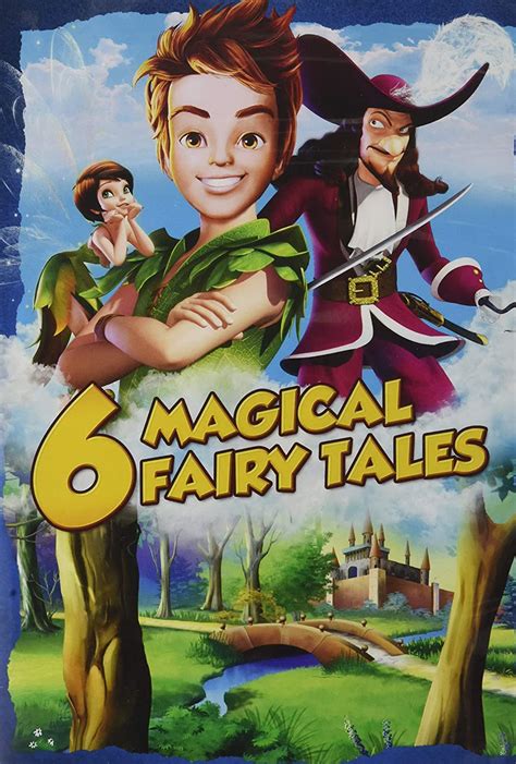 6 Magical Fairy Tales Animated Movie Collection Set Dvd