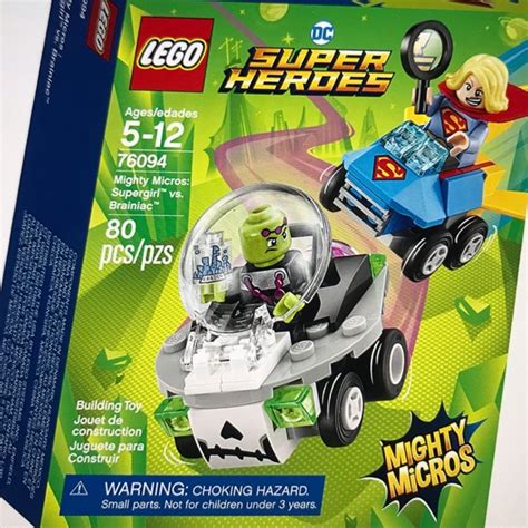 Lego 76094 Mighty Micro Supergirl Vs Brainiac Shopee Malaysia