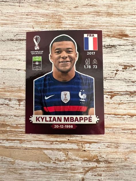 Panini Bild WM 2022 Kylian Mbappé Kaufen auf Ricardo