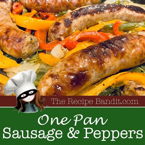 One Pan Sausage And Peppers Resep