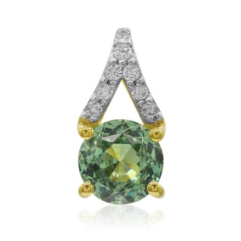 Madagaskar Demantoid 585 Gold Anhänger 0 578ct