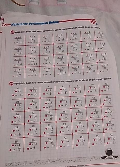 4 sınIf turbo matematik 2 kitap 36 sayfa Eodev