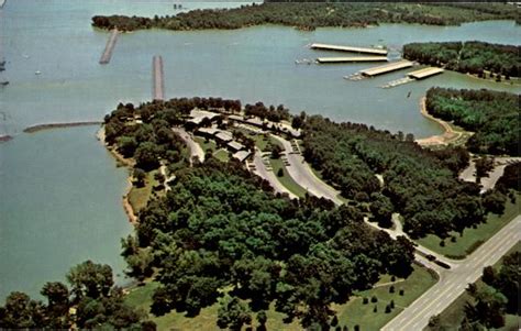 Aerial View Of The Village Inn, Kentucky Dam State Resort Park ...