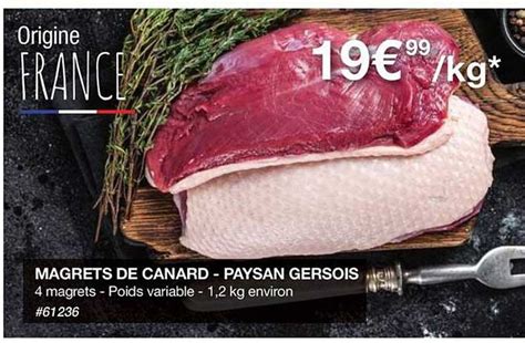 Promo Magrets De Canard Paysan Gersois Chez Costco ICatalogue Fr