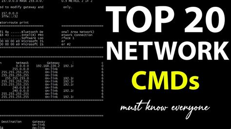 Top Network Commands Must Know Everyone Basic Network