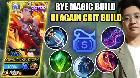 Natan Critical Build Is Here Solo Mythic Rank Natan Best Build