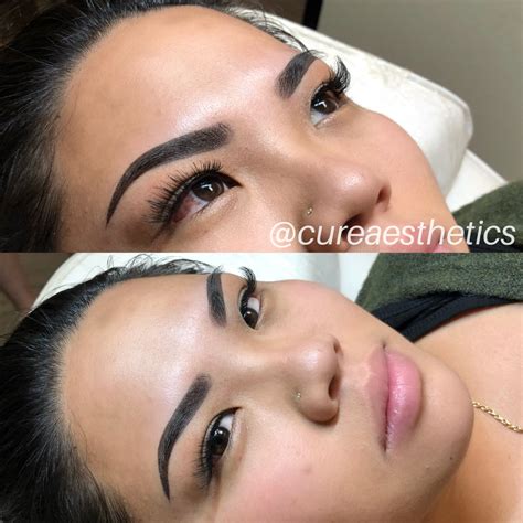 Ombr Powder Brows By Cureaesthetics On Instagram Ombr Powder Brows