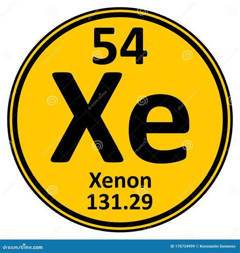 Element Xenon Stock Illustrations 110 Element Xenon Stock