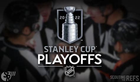 Nhl Referees And Linesmen For 2022 Stanley Cup Playoffs