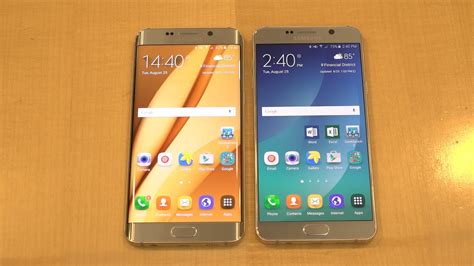 Samsung Galaxy Note Vs Samsung S Edge Plus Youtube