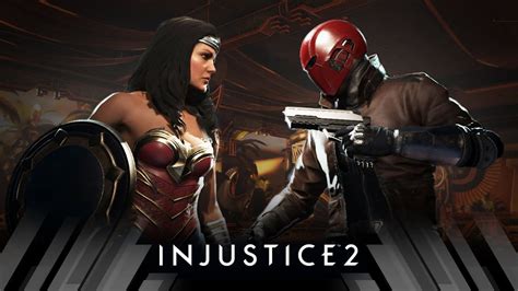 Injustice 2 Wonder Woman Vs Red Hood Very Hard YouTube