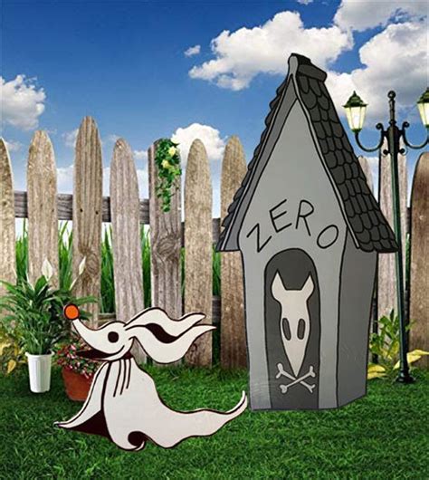 Nightmare Before Christmas Zero And Zero Dog House Halloween Etsy