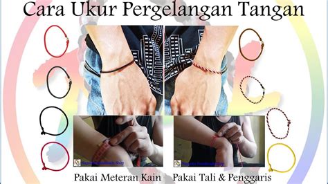 Cara Ukur Tutorial Pergelangan Tangan Di Nagasita Handmade Shop Youtube