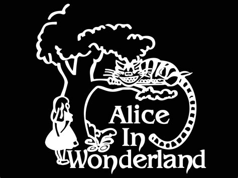 Alice And Cat Svgalice Svg Alice In Wonder Svg Land Svg For Etsy