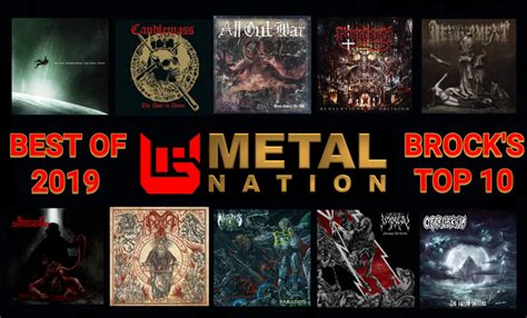 Brocks Top 10 Hard Rock And Metal Albums Of 2019 Metal Nation