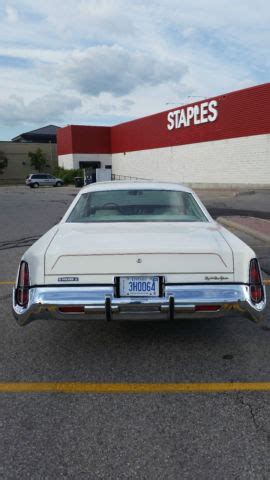 Chrysler New Yorker Brougham St Regis Triple White K Org Miles