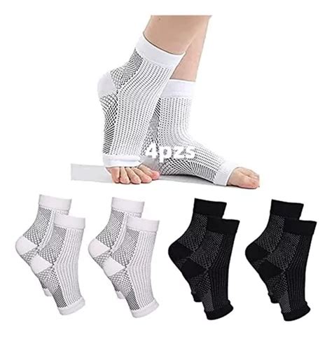 4 Pares De Calcetines De Compresión Para Neuropatía Mangas MercadoLibre