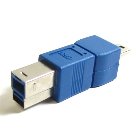 BeMatik USB 3 0 To USB 2 0 Adapter B Male To Mini Grandado