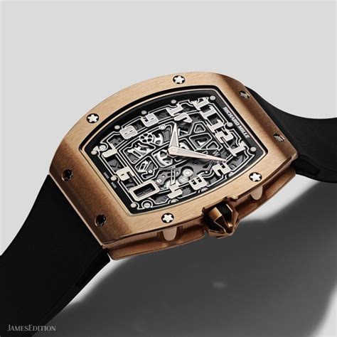 Richard Mille New Rm Rose Gold Automatic Extra In Kowloon Hong