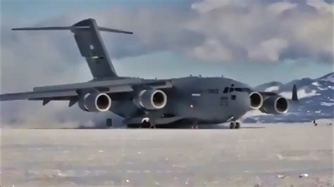 VIDEO: US Air Force C-17A Landing in Antarctica – Military Aviation Review